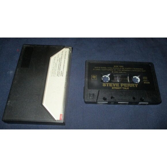 Steve Perry - Street Talk on cassette (CBS, Canada, 1984) - Picture 2 of 2